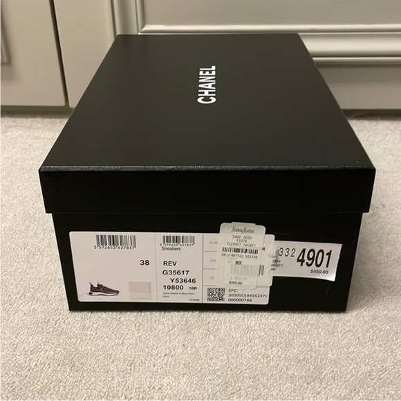 Chanel Sneakers 38 US 8 - Picture 4 of 12